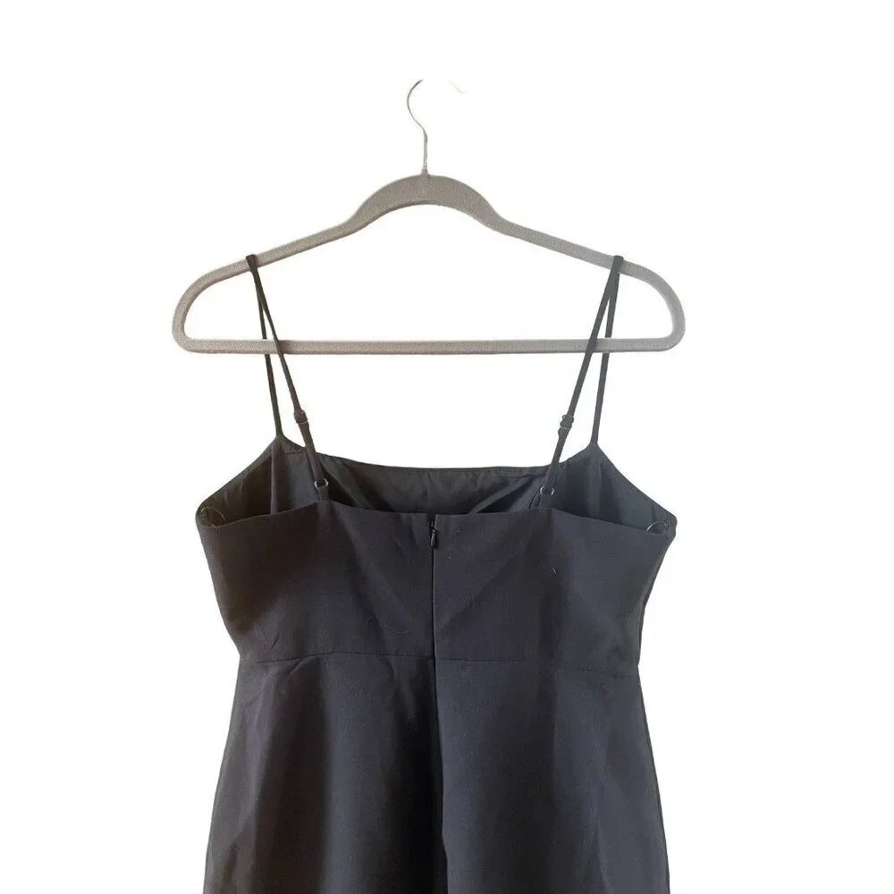 $298 NWT Likely Women's Black Solid Shepp Midi Sheath Dress Size 10 - Picture 8 of 11